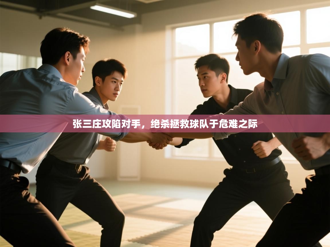 张三庄攻陷对手，绝杀拯救球队于危难之际  第2张